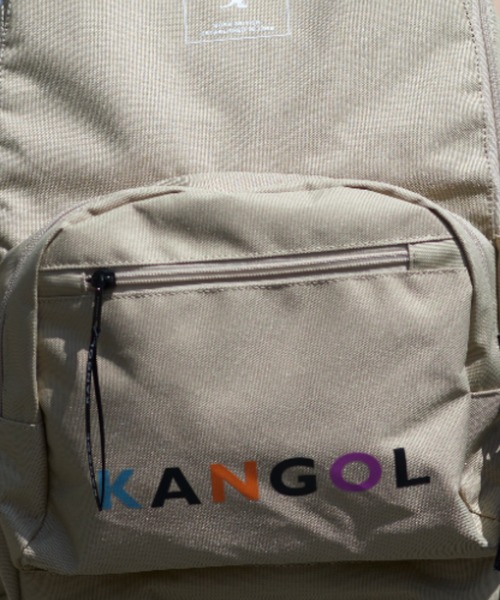 KANGOL（カンゴール）の「【KANGOL】スーベニアロゴデイパック KGSA-BG00235 ※（バックパック/リュック・レディース・ベージュ/ブラック/ホワイト/ブラック系その他2・FREE）」の16枚目の写真