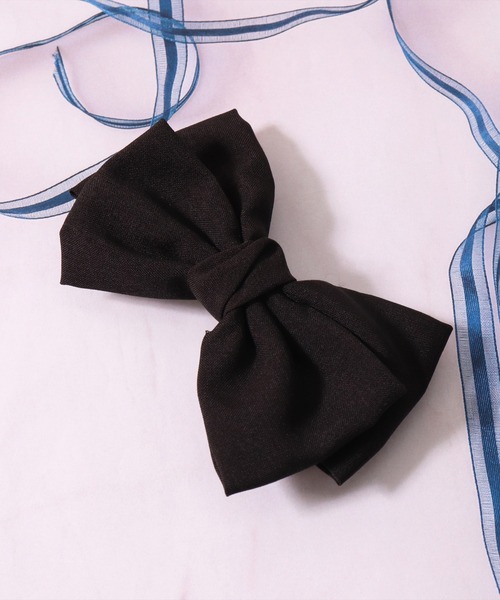 BAYBLO(ベイブロ)の「(SB)ビッグリボン バレッタ(バレッタ/ヘアクリップ・レディース・ブラック/ネイビー/オフホワイト/グリーン/ワイン・ONE SIZE)」の12枚目の写真