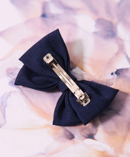 BAYBLO(ベイブロ)の「(SB)ビッグリボン バレッタ(バレッタ/ヘアクリップ・レディース・ブラック/ネイビー/オフホワイト/グリーン/ワイン・ONE SIZE)」の8枚目の写真