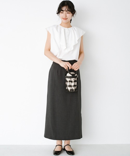 haco!(ハコ)の「これさえあれば大人に不足しがちな華と旬を補える!?衿がかわいいお手入れ楽ちんブラウス by que made me(シャツ/ブラウス・レディース・ホワイト/ブラック・SMALL/MEDIUM/LARGE/X-LARGE)」の22枚目の写真