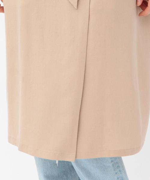 Another Edition（アナザーエディション）の「ライトチェスターコート(ベージュ)/AEBC TEN  LIGHT CT BG◆（チェスターコート・レディース・ベージュ・ﾌﾘ-）」の8枚目の写真