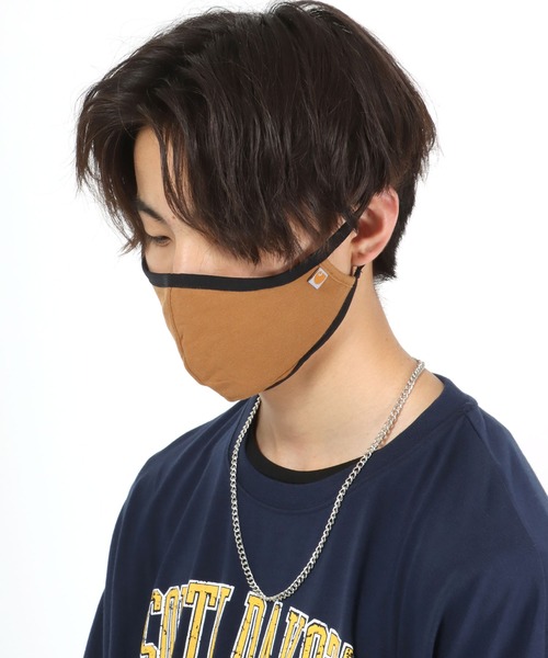 Carhartt(カーハート)の「carhartt(カーハート)Cotton Blend Ear Loop Face Mask/布マスク(マスク・メンズ・グレー/ブラウン/ブラック・FREE)」の6枚目の写真