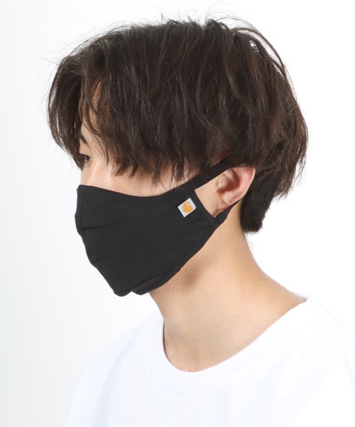 Carhartt(カーハート)の「carhartt(カーハート)Cotton Blend Ear Loop Face Mask/布マスク(マスク・メンズ・グレー/ブラウン/ブラック・FREE)」の22枚目の写真