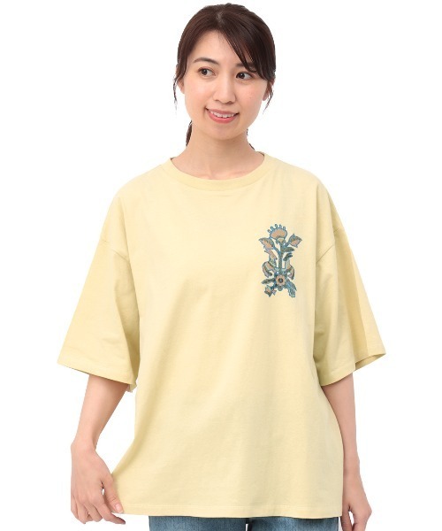 チチカカ(チチカカ)の「オトミTシャツ(Tシャツ/カットソー・レディース・カーキ/ライトベージュ・FREE)」の5枚目の写真