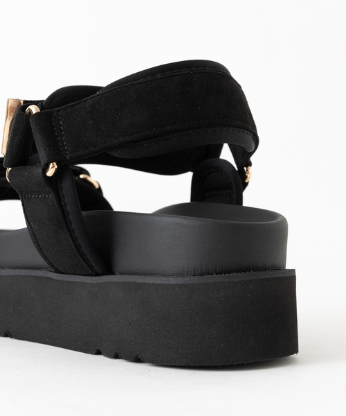 Au BANNISTER（オゥバニスター）の「【販売店舗限定】フットベッドスポーツサンダル（サンダル・レディース・ピンクベージュ/ブラック/ホワイト・L/S/M）」の9枚目の写真