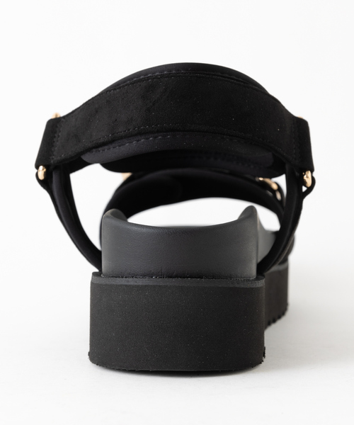 Au BANNISTER（オゥバニスター）の「【販売店舗限定】フットベッドスポーツサンダル（サンダル・レディース・ピンクベージュ/ブラック/ホワイト・L/S/M）」の10枚目の写真