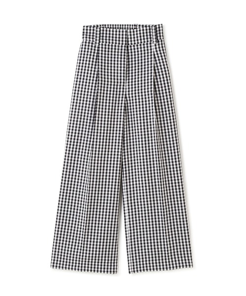 N.（N. Natural Beauty Basic）（エヌエヌナチュラルビューティーベーシック）の「◆チェックワイドストレートパンツ（その他パンツ・レディース・ブラック系その他/グリーン系その他/イエロー系その他・MEDIUM）」の17枚目の写真