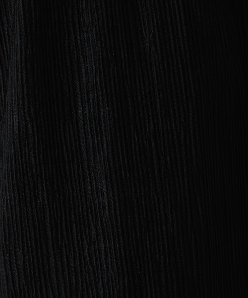 mysty woman(ミスティウーマン)の「楊柳ビスチェ×ワイドパンツ 287706(セットアップ・レディース・チャコールグレー/ブラック/オレンジ/グレー系その他・FREE)」の11枚目の写真