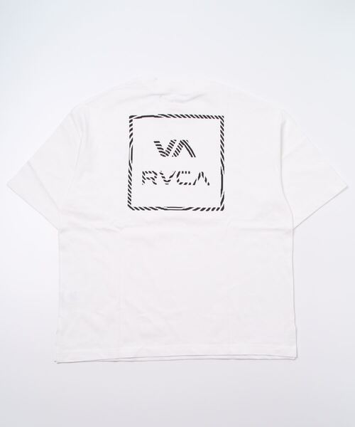RVCA（ルーカ）の「RVCA メンズ  VA ALL THE WAY Ｔシャツ【2022年夏モデル】/ルーカ半袖バックプリントTシャツ（Tシャツ/カットソー・メンズ・ブラック/ロイヤルブルー/モスグリーン/オフホワイト・LARGE/SMALL/MEDIUM）」の5枚目の写真