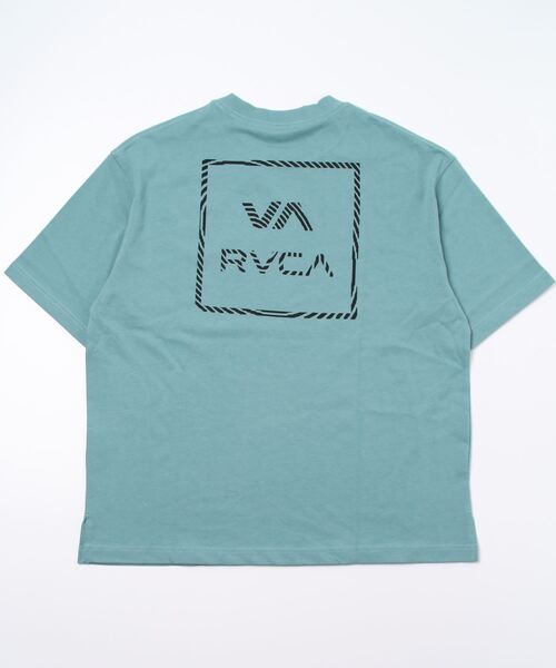 RVCA（ルーカ）の「RVCA メンズ  VA ALL THE WAY Ｔシャツ【2022年夏モデル】/ルーカ半袖バックプリントTシャツ（Tシャツ/カットソー・メンズ・ブラック/ロイヤルブルー/モスグリーン/オフホワイト・LARGE/SMALL/MEDIUM）」の7枚目の写真