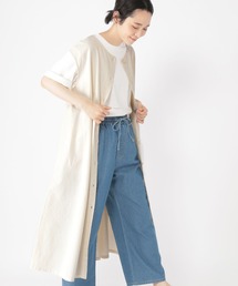 studio CLIP | フレンチスリーブベストワンピース(ワンピース)