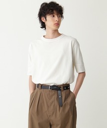 MHL. | GARMENT DYE DRY JERSEY(Tシャツ/カットソー)