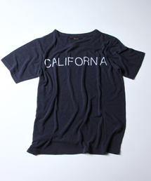 AMERICAN RAG CIE | AMERICAN RAG CIE シルク100%Ｔシャツ「CARIFORNIA」(Tシャツ/カットソー)