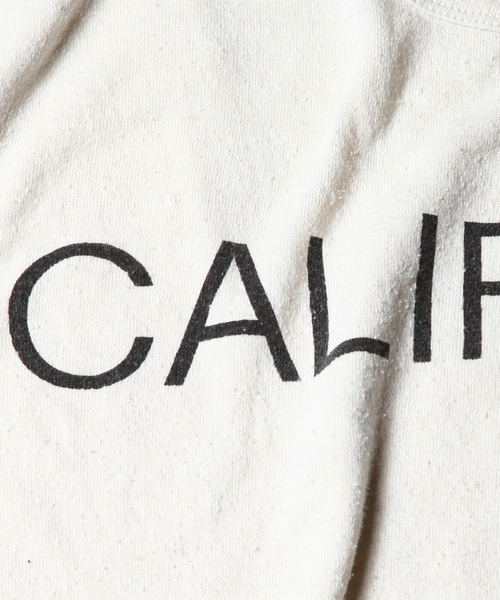 AMERICAN RAG CIE（アメリカンラグシー）の「AMERICAN RAG CIE シルク100%Ｔシャツ「CARIFORNIA」（Tシャツ/カットソー・メンズ・オフホワイト/ネイビー/ピンク・2/1/3）」の5枚目の写真