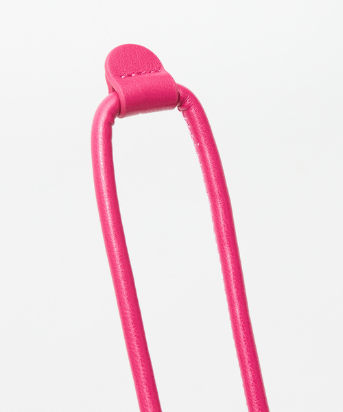 ADD CULUMN（アドカラム）の「【ADD CULUMN】ドラム型ショルダー（ショルダーバッグ・レディース・ピンク/ブラック・フリー）」の14枚目の写真