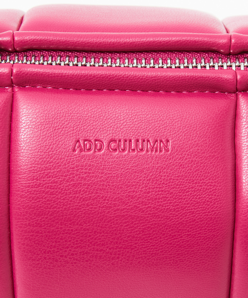 ADD CULUMN（アドカラム）の「【ADD CULUMN】ドラム型ショルダー（ショルダーバッグ・レディース・ピンク/ブラック・フリー）」の15枚目の写真