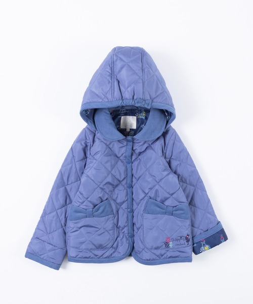 KP（ケーピー）の「mimiちゃんショッピング柄裏地のタフタキルト