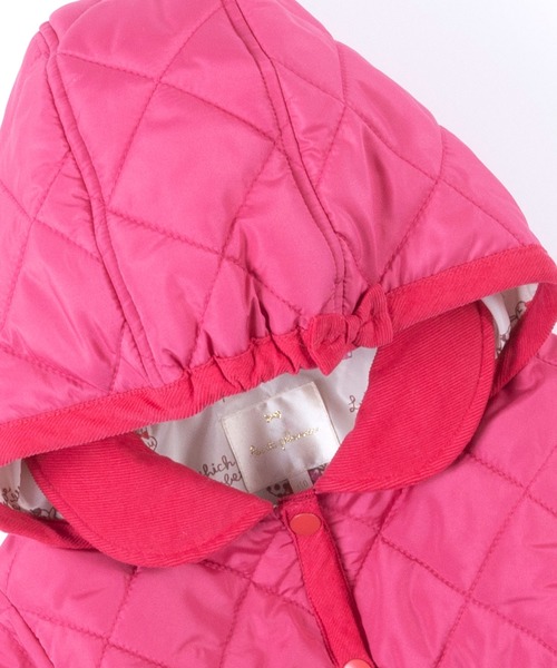 KP（ケーピー）の「mimiちゃんショッピング柄裏地のタフタキルト