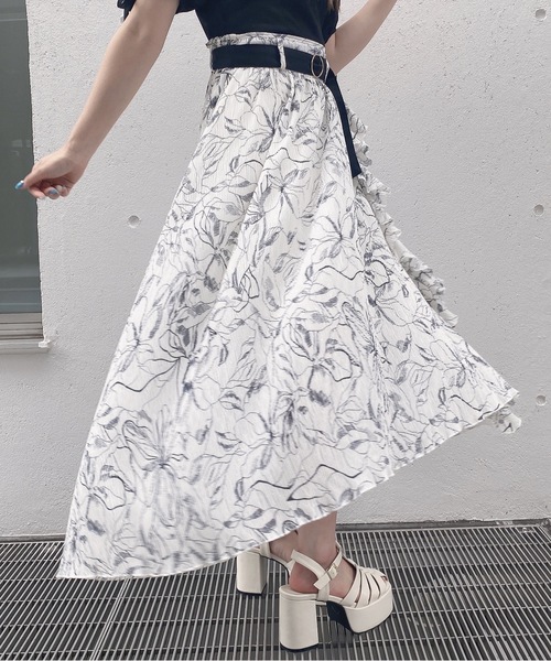 TORTE（トルテ）の「ワッシャープリーツスカート（スカート・レディース・ホワイト系その他/ライトグリーン/ベージュ系その他/ブラック・FREE）」の12枚目の写真