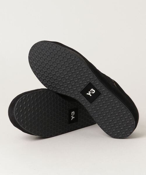 Y-3（ワイスリー）の「Y-3 GAZELLE（スニーカー・メンズ・ブラック・23.5cm/24.5cm/25.5cm/26.5cm/27.5cm/28.5cm/23.0cm/24.0cm/25.0cm/26.0cm/27.0cm/28.0cm/22.5cm）」の3枚目の写真