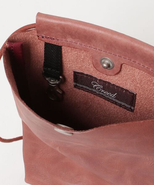 Creed(クリード)の「MOSTRO(モストロ)/ネックポーチ(ショルダーバッグ・メンズ・ブラック/ブルー/グリーン/キャメル/ワイン/グレー/オレンジ・SMALL)」の11枚目の写真