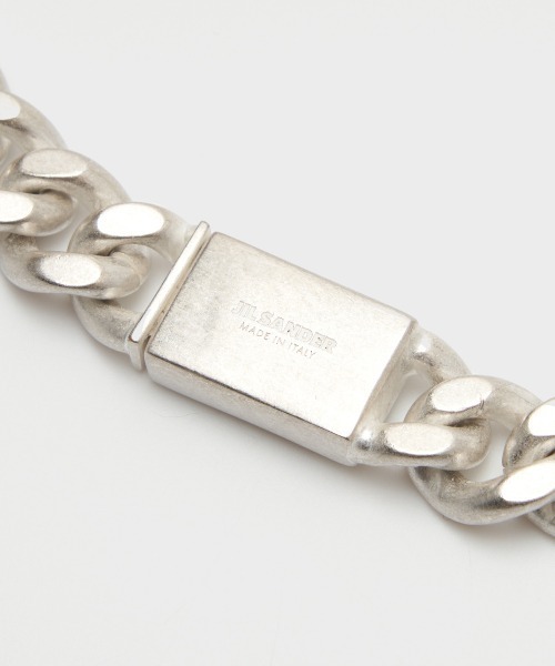 JIL SANDER(ジルサンダー)の「GROUMETTE NECKLACE 2(ネックレス・メンズ・シルバー・UNI)」の3枚目の写真