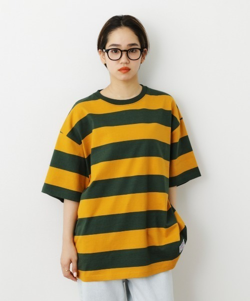 RODEO CROWNS WIDE BOWL（ロデオクラウンズワイドボウル）の「SHARE BORDER Tシャツ（Tシャツ/カットソー・レディース・ホワイト系その他/ベージュ系その他/グリーン系その他/レッド系その他・FREE）」の4枚目の写真