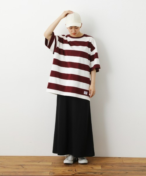 RODEO CROWNS WIDE BOWL（ロデオクラウンズワイドボウル）の「SHARE BORDER Tシャツ（Tシャツ/カットソー・レディース・ホワイト系その他/ベージュ系その他/グリーン系その他/レッド系その他・FREE）」の8枚目の写真