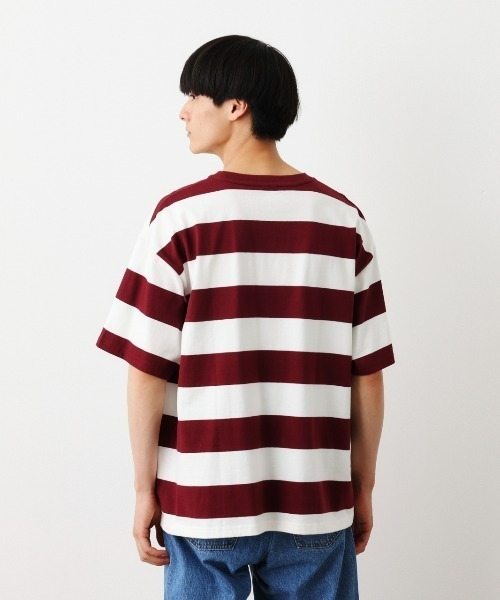 RODEO CROWNS WIDE BOWL（ロデオクラウンズワイドボウル）の「SHARE BORDER Tシャツ（Tシャツ/カットソー・レディース・ホワイト系その他/ベージュ系その他/グリーン系その他/レッド系その他・FREE）」の13枚目の写真