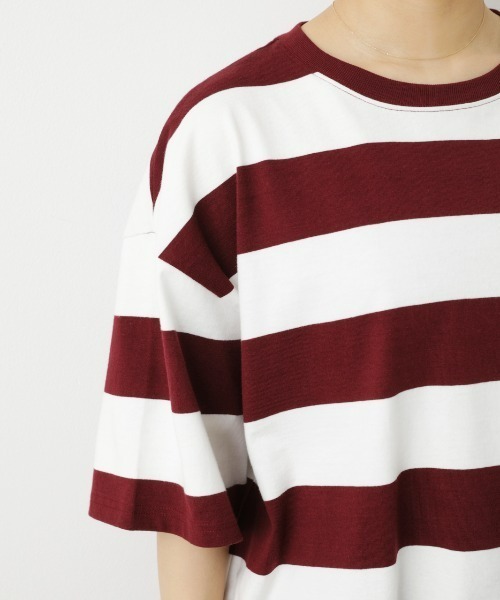 RODEO CROWNS WIDE BOWL（ロデオクラウンズワイドボウル）の「SHARE BORDER Tシャツ（Tシャツ/カットソー・レディース・ホワイト系その他/ベージュ系その他/グリーン系その他/レッド系その他・FREE）」の15枚目の写真