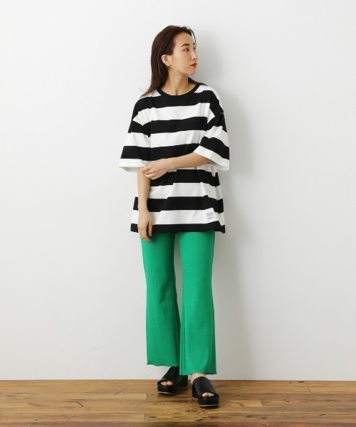 RODEO CROWNS WIDE BOWL（ロデオクラウンズワイドボウル）の「SHARE BORDER Tシャツ（Tシャツ/カットソー・レディース・ホワイト系その他/ベージュ系その他/グリーン系その他/レッド系その他・FREE）」の22枚目の写真