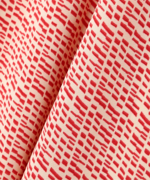 N.(N. Natural Beauty Basic)(エヌエヌナチュラルビューティーベーシック)の「◆キカプリントパイピングワンピース(ワンピース・レディース・ホワイト系その他/ブラック系その他/レッド系その他・MEDIUM)」の19枚目の写真