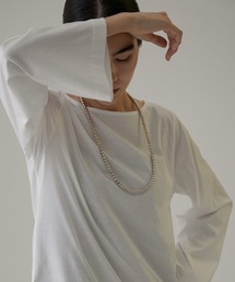 SALON adam et rope'（サロン アダム エ ロペ）の「【UVカット】prima zymフレアースリーブTシャツ（Tシャツ/カットソー）」