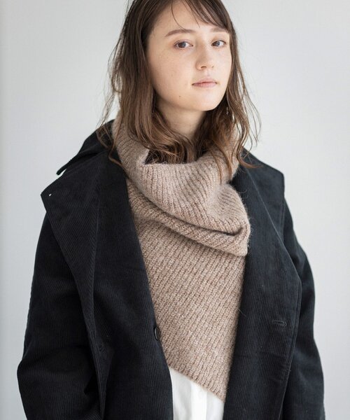 THE SHOP TK （ザ ショップ ティーケー ）の「◆【CLUEL 10月号掲載】コーデュロイトレンチコート（トレンチコート・レディース・ベージュ/ブラック・11/12）」の7枚目の写真