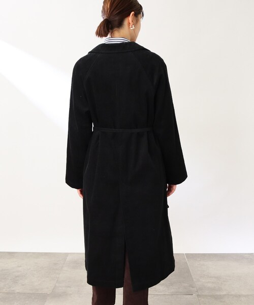 THE SHOP TK （ザ ショップ ティーケー ）の「◆【CLUEL 10月号掲載】コーデュロイトレンチコート（トレンチコート・レディース・ベージュ/ブラック・11/12）」の18枚目の写真