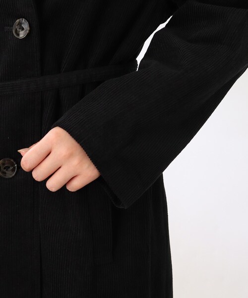 THE SHOP TK （ザ ショップ ティーケー ）の「◆【CLUEL 10月号掲載】コーデュロイトレンチコート（トレンチコート・レディース・ベージュ/ブラック・11/12）」の20枚目の写真