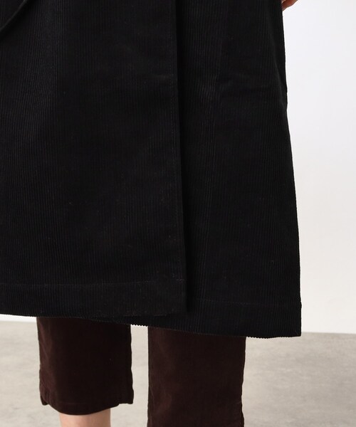 THE SHOP TK （ザ ショップ ティーケー ）の「◆【CLUEL 10月号掲載】コーデュロイトレンチコート（トレンチコート・レディース・ベージュ/ブラック・11/12）」の22枚目の写真