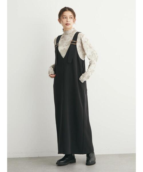 Green Parks(グリーンパークス)の「タイダイ柄シアータートル(Tシャツ/カットソー・レディース・パープル/ブラウン/ライトグレー・FREE)」の12枚目の写真