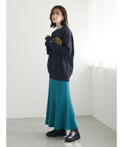 Green Parks(グリーンパークス)の「タイダイ柄シアータートル(Tシャツ/カットソー・レディース・パープル/ブラウン/ライトグレー・FREE)」の20枚目の写真