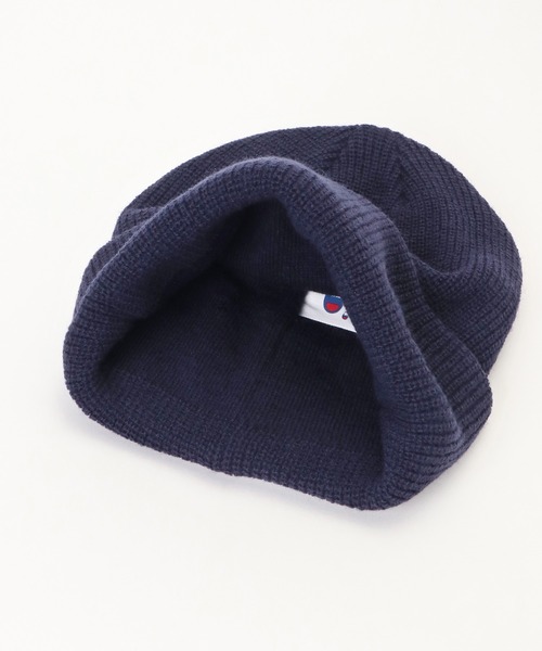 ikka（イッカ）の「Champion チャンピオン ニットワッチ（ニットキャップ/ビーニー・メンズ・ブラック/ネイビー/モカ・FREE）」の5枚目の写真