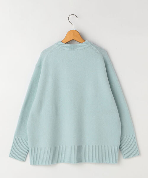 NOLLEY’S（ノーリーズ）の「◇【WEB限定】MUSIC カシミヤブレンド長めクルーネックプルオーバーニット（ニット/セーター・レディース・ライトブルー/ネイビー/オフホワイト/ピンク/イエロー/ベビーピンク/ロイヤルブルー・38）」の22枚目の写真