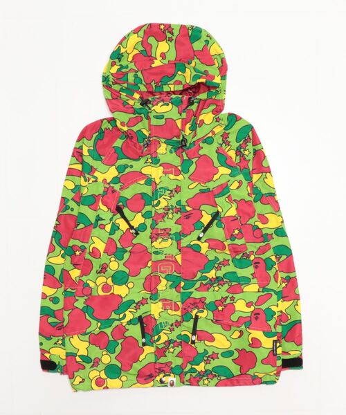 A BATHING APE（アベイシングエイプ）の「STA CAMO SNOWBOARD JACKET M