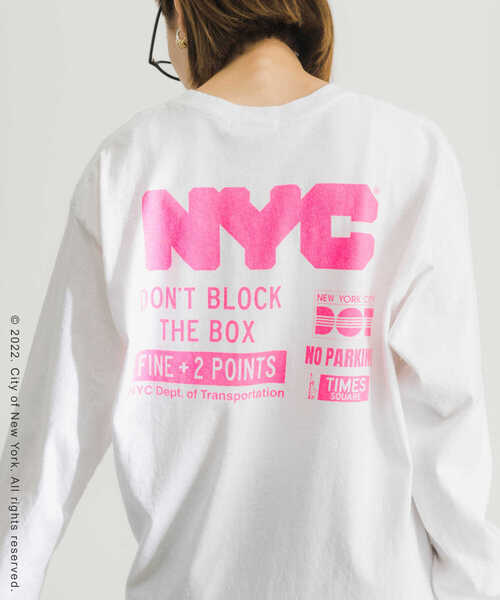 URBAN RESEARCH（アーバンリサーチ）の「NYC LOGO LONGSLEEVE TSHIRTS1（Tシャツ/カットソー
