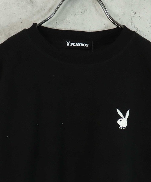 PLAYBOY（プレイボーイ）の「PLAYBOY フリーストレーナー（スウェット・キッズ・ブラック/ダークグリーン/ベージュ/オフホワイト/グレイッシュベージュ/チャコール・S/M/L/XS/XXS）」の10枚目の写真