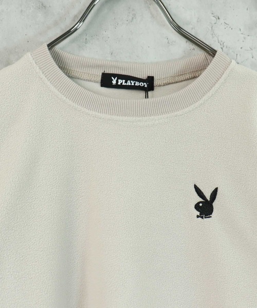 PLAYBOY（プレイボーイ）の「PLAYBOY フリーストレーナー（スウェット・キッズ・ブラック/ダークグリーン/ベージュ/オフホワイト/グレイッシュベージュ/チャコール・S/M/L/XS/XXS）」の19枚目の写真