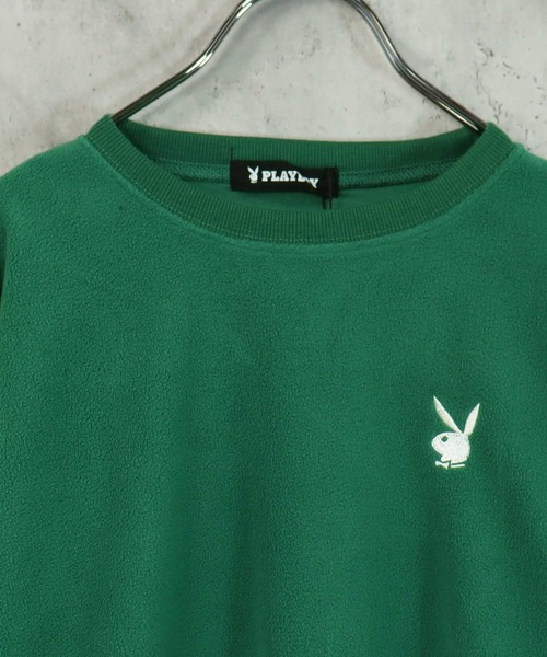 PLAYBOY（プレイボーイ）の「PLAYBOY フリーストレーナー（スウェット・キッズ・ブラック/ダークグリーン/ベージュ/オフホワイト/グレイッシュベージュ/チャコール・S/M/L/XS/XXS）」の22枚目の写真