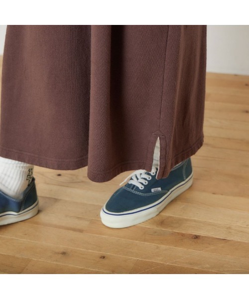 THE SHINZONE（ザ　シンゾーン）の「THE SHINZONE FOOT BALL OP 22MMSOP08（ワンピース・レディース・パープル/ブラウン/カーキ・FREE）」の12枚目の写真