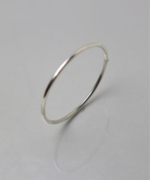 ieLS（イエルズ）の「「ieLS」SV925　シンプル　サークルブレスレット（ブレスレット・メンズ・シルバー・ONE SIZE）」の7枚目の写真