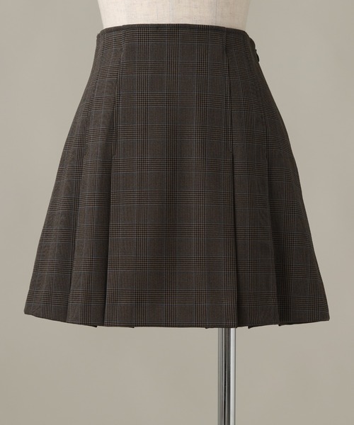 Cheek（チーク）の「タックミニスカート（スカート・レディース・グレー/チャコールグレー/ベージュ・SMALL/MEDIUM）」の17枚目の写真