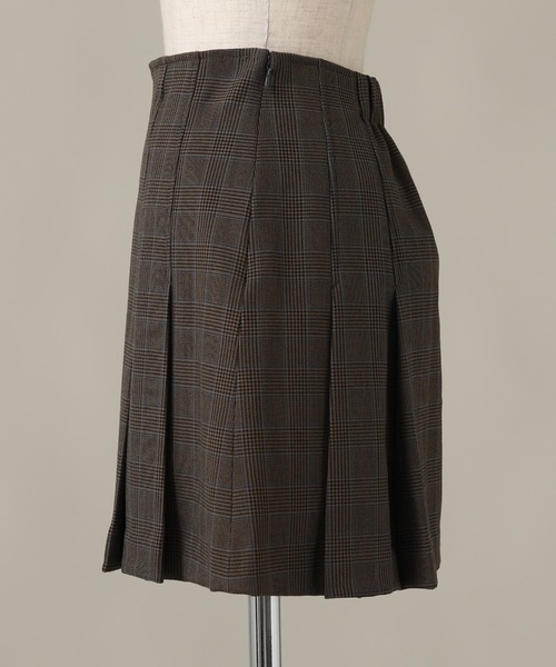 Cheek（チーク）の「タックミニスカート（スカート・レディース・グレー/チャコールグレー/ベージュ・SMALL/MEDIUM）」の13枚目の写真